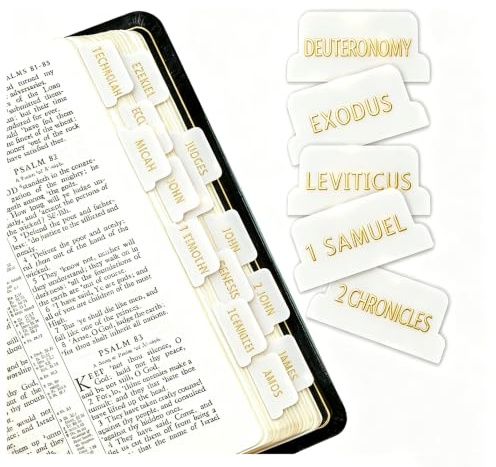 Divisori biblici laminati, registri biblici, linguette Bibliche, linguette Bibbia laminate, da leggere e da applicare, registri biblici per donne e uomini