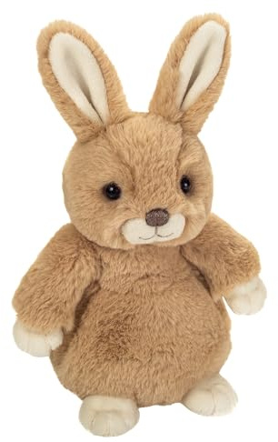 Teddy Hermann 93987 Hase Livia beige 20 cm, Kuscheltier | Besonders flauschiger Premium-Plüsch, mit viel Liebe zum Detail, ab 0 Monaten, waschbar, weicher Plüsch