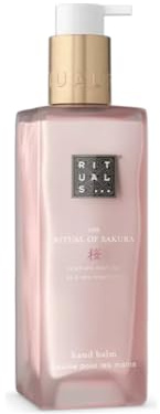 Rituals The Ritual of Sakura Hand Balm, mit Kirschblüten und Reismilch, für trockene Hände