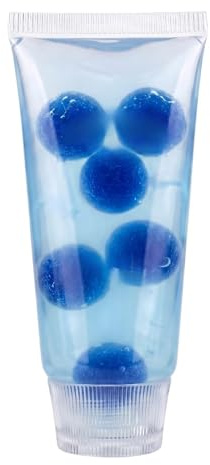 Anti-Stress Squishy Super Zahnpasta, Squishy Toothpaste Bälle | Halloween-Design, Glitzer-Effekt, Squeeze-Tube, Lila Geister-Motiv, Inklusive Geschenkbox