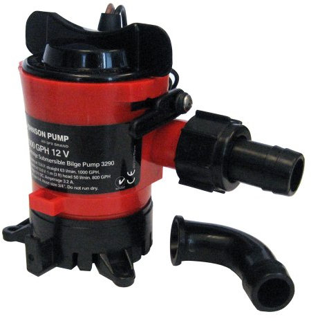 Johnson Pumps 32903 Cartridge Bilge Pump with Dura-Port - 1000 GPH