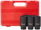 neilsen CT1341 Socket Set for Car Wheel Hub Nuts - Silver