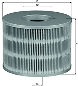 MAHLE LX 2028 - Air Filter Car - Engine