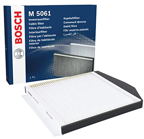 Bosch M5061 Standard Cabin Filter - Replacement Filter | Filters Pollen and Dust for Cleaner Air Inside the Vehicle