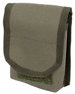 Zentauron Kompass Tasche mit MOLLE-System, kleine Universal-Tasche aus Nylon, Molle Pouch für Wandern, Bushcraft, Survival, Outdoor-Ausrüstung, Erste-Hilfe-Set, EDC, robust und wasserabweisend
