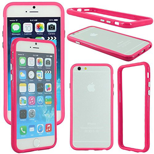 ebestStar - Bumper Cover Compatibile con iPhone 6 6S Custodia Protezione Sottile Slim, Anti Shock Assorbimento Urti, Rosa [Apparecchio: 138.1 x 67 x 6.9mm, 4.7'']