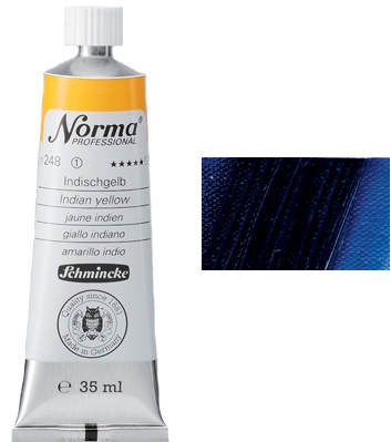 Schmincke – Norma® Professional - feinste Künstler-Ölfarben, Indanthronblau - 35 ml