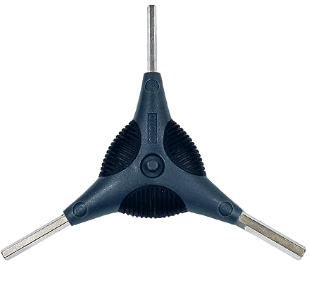 CYCLO WELDTITE Y Wrench Allen Keys - 4 mm / 5 mm / 6 mm Hex Size - Suitable for Bikes and Workshops