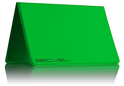 Custodia protettiva brevettata per 4 carte | RFID NFC e blocco del campo magnetico | Protezione della carta e organizer per carte di credito, carte di debito, carte d'identità | Protezione dei dati al 100% verificata da CTC/advanced (membro del gruppo RW TÜV) | Spring