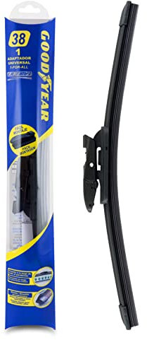 Goodyear Ultima Balais d'essuie-glace Taille 380 mm / 15 Universel Fabriqué en téflon de haute qualité