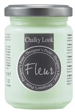 Fleur Chalky Look Paint - Miami Milk, 4.4 oz jar
