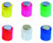 Laurel Power Zylinder Magnet, 14 x 19 mm, kristallfarben sortiert