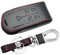 Happyit Cas de Couverture de Clé de Voiture en Cuir Porte-clés pour Jaguar XK XF XJ8 XK8 XRR 2007-2011 2012 2013