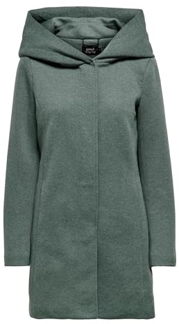ONLY Classic Coat Abrigo, Balsam Green/Melange, S para Mujer
