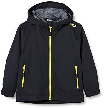 CMP, Kid Jacket Fix Hood, Boy,Anthrazit Limonade,140