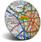 Destination Vinyl ltd Magnet for Refrigerator, Fridge - Leicester City England Travel UK GB for Office, Cabinet and Whiteboard, Magnetic Stickers, 45535