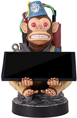 Exquisite Gaming Call of Duty Monkeybomb - Soporte original para teléfono móvil y controlador de juegos, Cable Guys, figura con licencia