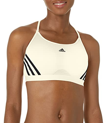 adidas Damen Trainings-BH mit 3 Streifen