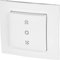 Interruttore per tapparelle da incasso, All-in-One, serie M1, bianco puro
