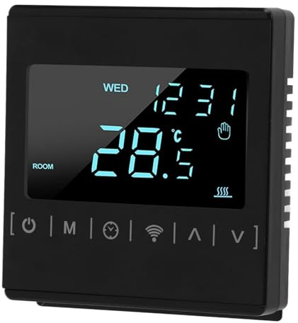 MH1823 Smartes WLAN-Thermostat, programmierbares Bluetooth-Thermostat LCD-APP Sprachsteuerung Temperaturregler AC 85V-250V