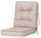 Bankauflage für Gartenmöbel, Gartenbank, Polsterauflage für Hollywoodschaukel, Auflagen für Gartenschaukelkissen, Sitzkissen, Stuhlauflage, Indoor/Outdoor - Beige - 60 cm (1 Stück)