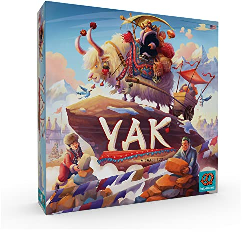 Pretzel Games | Yak | Brettspiel | Alter 8+ | 2–4 Spieler | 30–60 Minuten Spieldauer[Exklusiv bei Amazon]