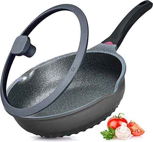 Mehrzweck-3 in 1 Pfanne mit Deckel + Wok + Bratpfanne 28 cm