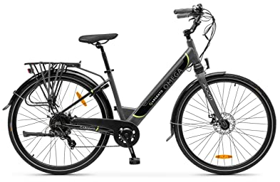 Argento Unisex – Erwachsene Omega E-Fahrrad, Schwarz, Einer Größe