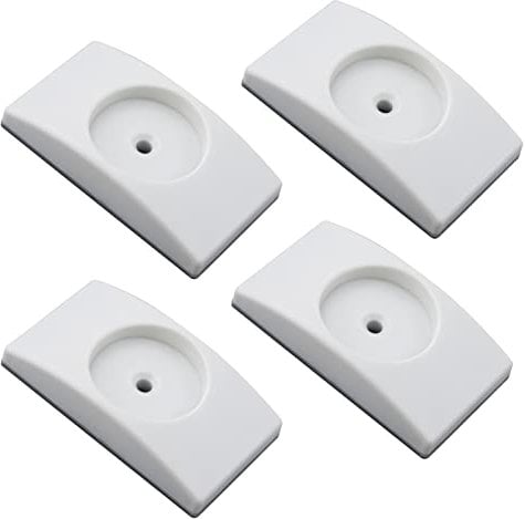 Baby Gate Wall Protector,4 Packs Stair Gate Extension Wall Saver,Black Safety Wall Guard Protector Pads for Pressure Mounted Gate, Door, Babies & Pets Safety.