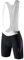 Santic Salopette Ciclismo Donna Breve Ciclismo Pantaloncini Imbottiti Viola EU XXL