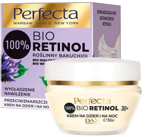 Perfecta Bio Retinol Anti-Falten-Gesichtscreme mit Retinol 30+