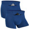 2 Packungen Herren-Unterwäsche mit versteckter Vordertasche/Taschendiebstahlsichere Reise-Boxershorts (blau), Blau, Medium
