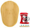Bamboo Sliding Board Compatible with KiTchen Aid Food Processor 5-8 Qt Professional Bowl Lift - Sliding Mat Suitable for KiTChen Aid Mixer 5-8 Qt, Mixing Machine Food Processor Accessories