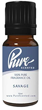 Savage Fragrance Oil - 10ml Suitable for Candles, Soaps, Slime, diffusers, Cosmetics, Wax Melts