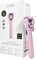 GESKE | Roller viso microaghi SmartAppGuided™ | 9 in 1 | Con quarzo rosa | Microaghi | Dispositivo microneedling professionale | Roller con microaghi | Roller viso | Roller per microneedling