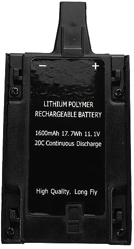 Keenso Batterie Lipo 11.1V 1600mAh 20C 17.7Wh pour Bebop Drone 3.0, Légère et Portable avec Plusieurs Protections, Temps de Vol Maximum 14-15 Minutes