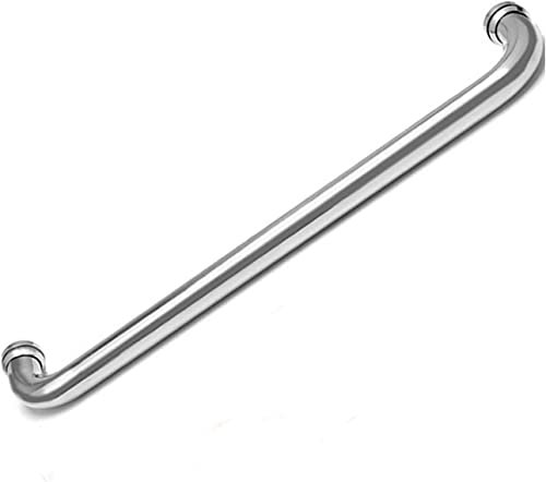 Duschtürgriff-Ersatzteile für Glastüren, Badezimmer-Türknöpfe für Innentüren, Druck- und Zugknopf (600 mm)