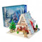 litodinogo 613001 Artistic Chalet Mini Bausteine Spielzeug Winterliche Weihnachtshütte Bauset Geeignet für Teenager ab 14 Jahren und Erwachsener, Nicht Kompatibel Mit Normale Bausteine (2159 Stück)