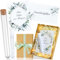 FORMIZON Geldgeschenk zur Hochzeit, Grußkarte+ Lichterkette+ Reagenzglas+ Seifenblasen, Hochzeitskarte Geschenk für Brautpaare, Geldgeschenke Verpackung Schleife, Hochzeit Geschenkbox mit Lichtern