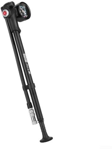 SPORTARC DNM Pump - Bomba de aire para horquilla de bicicleta para varias aplicaciones, 300 PSI, diseño de mango en forma de T