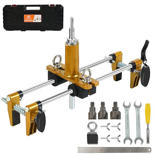 Door Lock Hole Cutter Kit, From the JSZYO Renovation System. It comes with 3 carbide blades and is suitable for angle grinders and electric hand drills