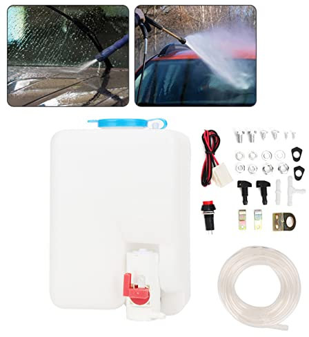 El Kit de Bomba Lavaparabrisas Universal Limpia Eficientemente El Parabrisas de Todos los Vehículos