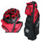 MacGregor Golf MACLOCK Ultimate Divider System Trolley Bag (Black/Red)