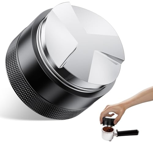 NEUTYPECHIC Distributore di Caffè 51mm, Livellatore Espresso, Accessori per Caffè Barista, Strumento Barista per Sage Barista Pro, Sage Barista Express, De'Longhi, Adatto per Portafiltro da 52 mm