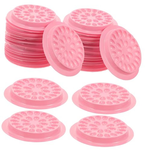 DRESSOOS 100pcs False Eyelashes Glue Stand Lash Pallet Eyelash Holder for Extensions Application