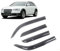ZDDYUU Windabweiser für Audi A4 B8 8K 2008-2016, Autofenster Regenschutz Luftabweiser Regenabweiser Anklebbare Integrierte Deflektoren 4 Stück