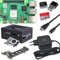 Raspberry Pi 5 4GB PCIe M.2 NVMe - Kit | Metallgehäuse | Active Cooler | M.2 NVMe SSD PCIe Board | USB-C 27W Netzteil | 64GB SD Karte | 4K Micro HDMI Kabel
