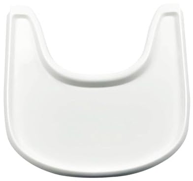 Vassoio per seggiolone Stokke Tripp Trapp, vassoio su seggiolone, set da tavolo in polipropilene, accessorio per seggiolone, 42 x 42 cm (bianco)