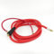 Fauhapyway Manguera de cable de soldadura TIG, conectores rápidos integrados flexibles suaves de 8 mm para aplicaciones de gas inerte de 300 cm de longitud