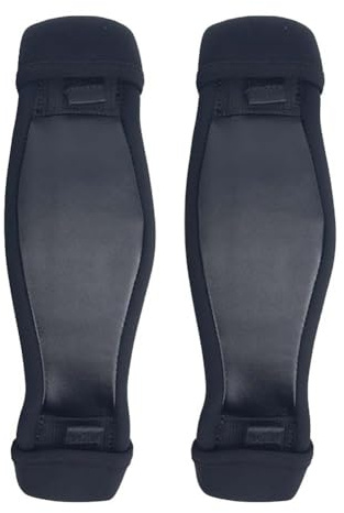 MoSundi Kiteboard Fußschlaufen, 28 x 8,5 cm, PVC Fußschlaufen für Surfbrett, sicherer Halt für Kitesurfen und Waveboarden, Schwarz